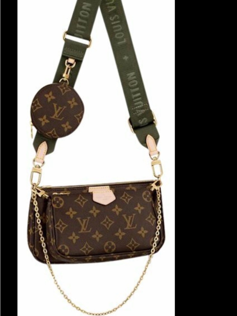 Louis Vuitton Brown Monogram Canvas woman’s crossbody